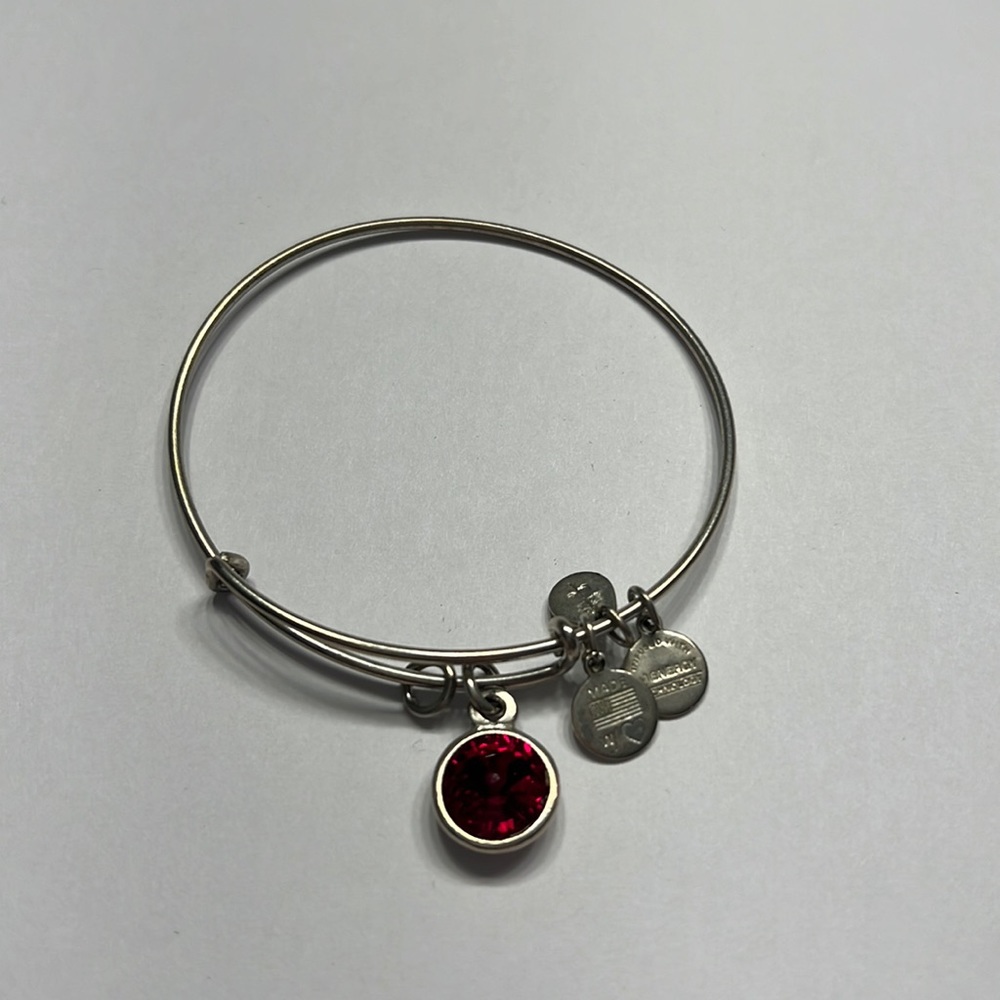 Alex and Ani Garnet Birthstone Bangle